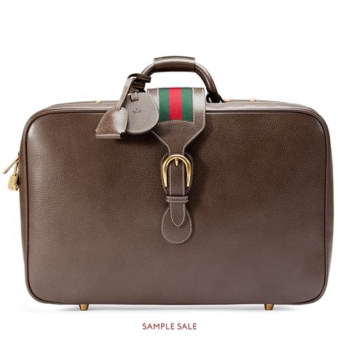 gucci percassi|gucci leather suitcase.